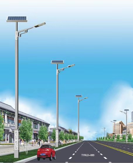 湖南益阳高新技术产业园区城乡建设太阳能路灯